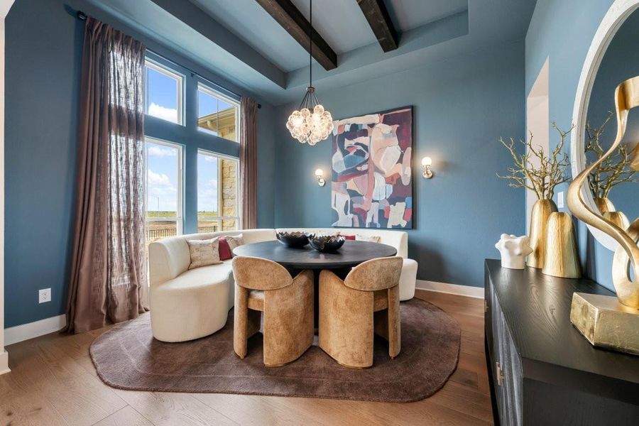 Representative images and renderings are for illustrative purposes. Actual structural options and design finishes of home may vary.