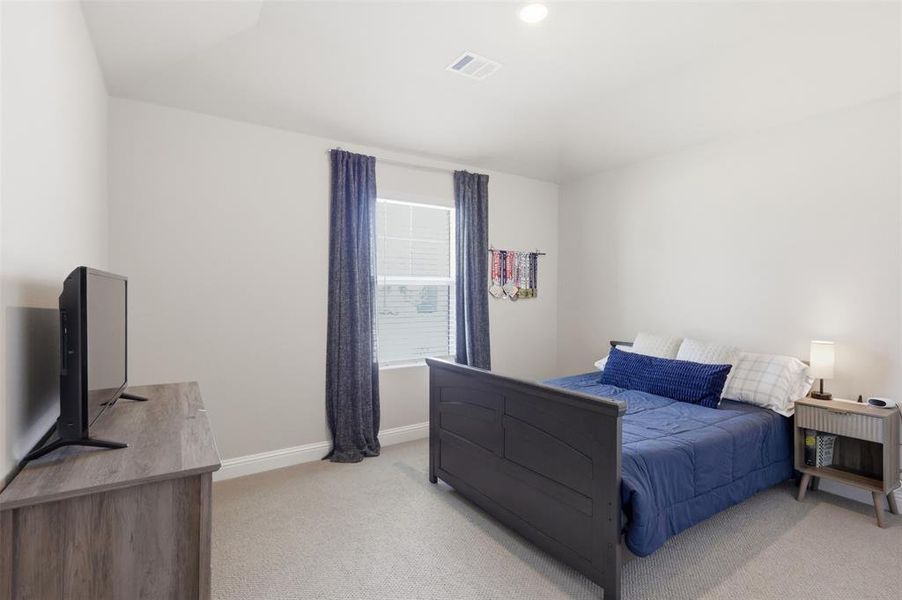 Furnished interior view inside a new home in Tesoro at Chisholm Trail Ranch, Crowley (Image 32).