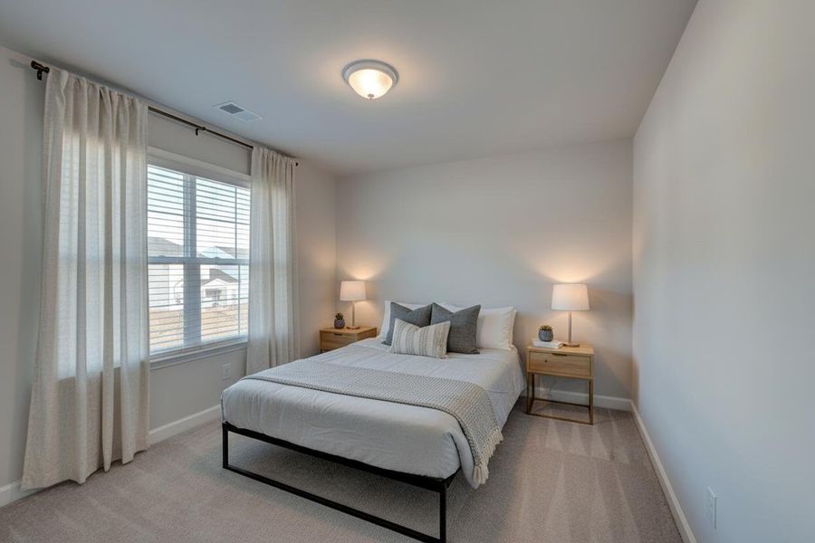 Furnished interior view inside a new home in Six Oaks, Summerville (Image 19). Furnished interior view inside a new home in Six Oaks, Summerville (Image 19).