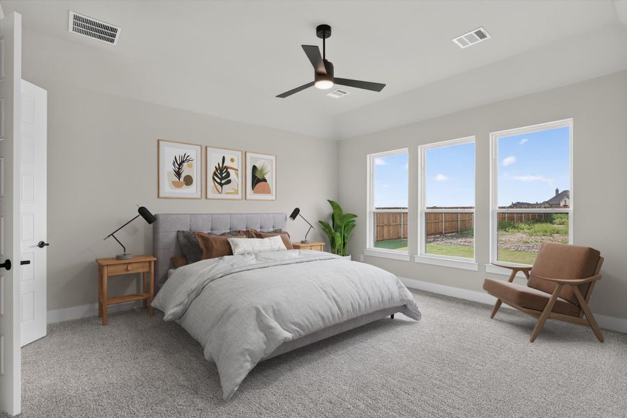 Representative furnished interior of a home built from the The McKinney by Kenmark Homes in Cotten Creek, Azle (Image 9). Representative furnished interior of a home built from the The McKinney by Kenmark Homes in Cotten Creek, Azle (Image 9).