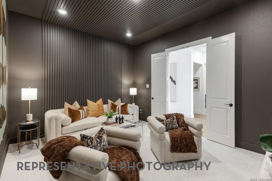 Furnished interior view inside a new home in Mayfair, New Braunfels (Image 6).