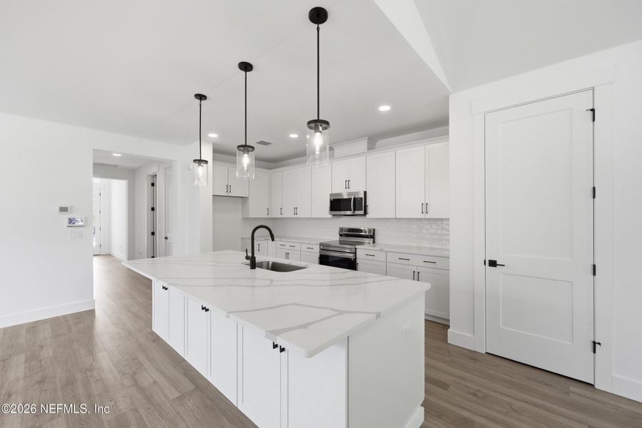 Furnished interior view inside a new home in Palm Coast Homes, Palm Coast (Image 6).