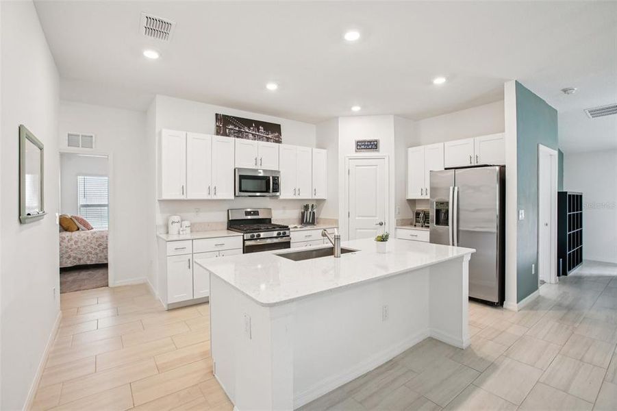 Furnished interior view inside a new home in , Land O' Lakes (Image 6).
