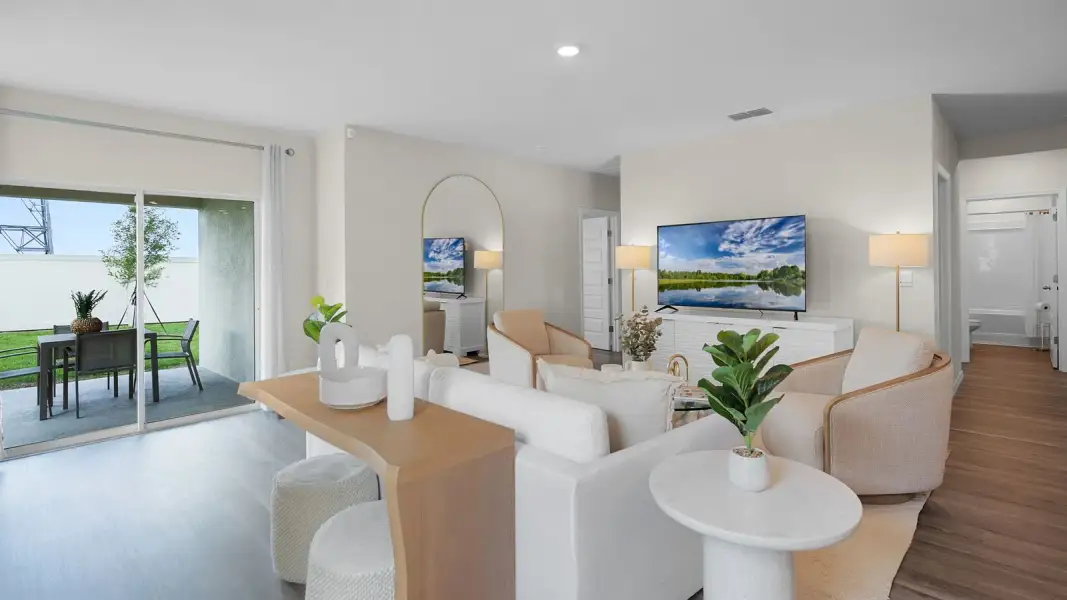 Furnished interior view inside a new home in Hawthorne Ranch, Lakeland (Image 11).