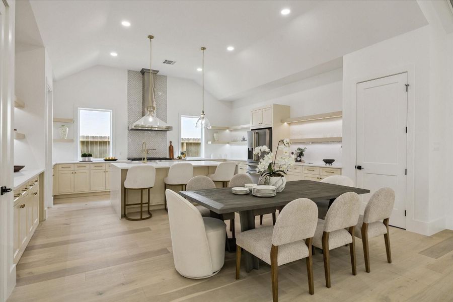 Furnished interior view inside a new home in , Houston (Image 11).