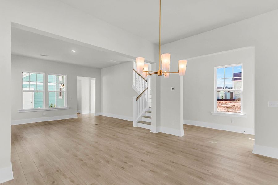 Spacious, unfurnished interior of a new home in Midtown at Nexton, Summerville (Image 27).