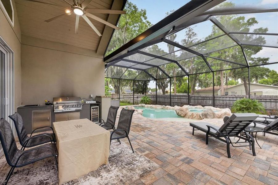 Exterior details and patio area of a home in , Lutz (Image 24). Exterior details and patio area of a home in , Lutz (Image 24).