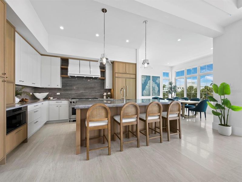 Furnished interior view inside a new home in , Sarasota (Image 8).