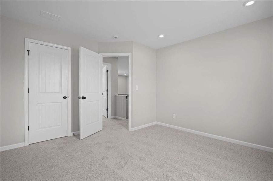 Spacious, unfurnished interior of a new home in Three Rivers, Rome (Image 26). Spacious, unfurnished interior of a new home in Three Rivers, Rome (Image 26).