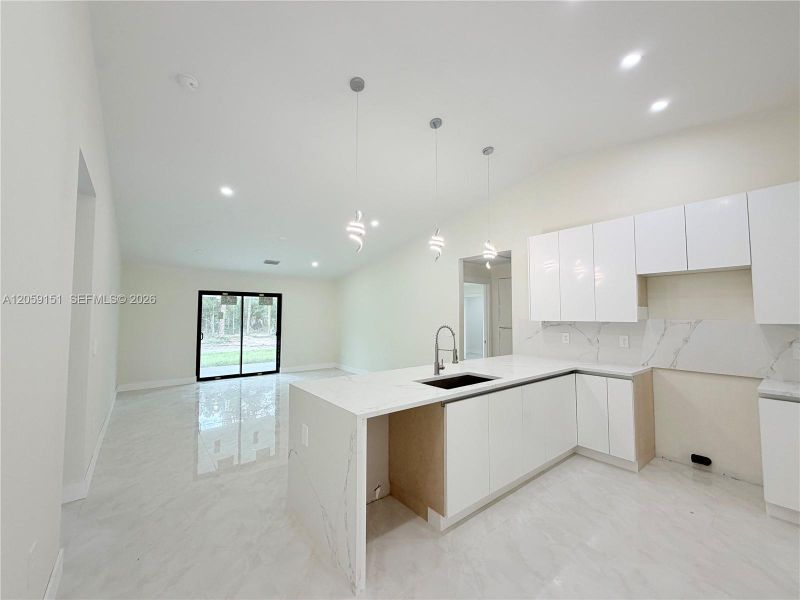 Furnished interior view inside a new home in , Lehigh Acres (Image 10).