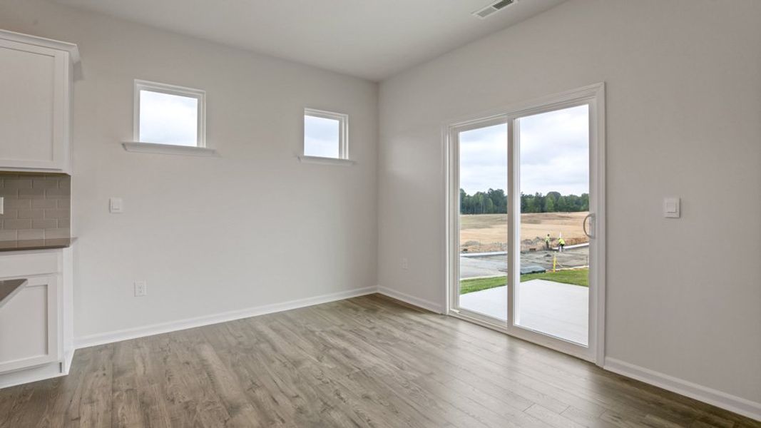 Spacious, unfurnished interior of a new home in Ridgewood Farms, Winterville (Image 17). Spacious, unfurnished interior of a new home in Ridgewood Farms, Winterville (Image 17).
