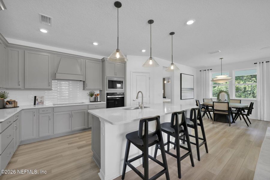 Furnished interior view inside a new home in Hyland Trail, Green Cove Springs (Image 8).