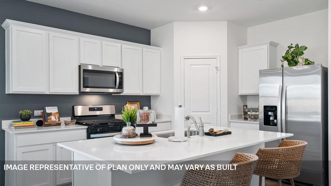 Furnished interior view inside a new home in Talavera, Kyle (Image 6).