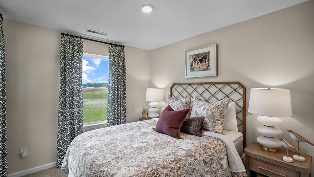 Furnished interior view inside a new home in North Village Townes, Greensboro (Image 15).