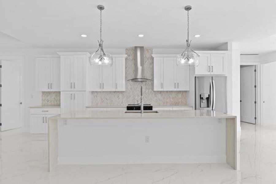 Furnished interior view inside a new home in , Loxahatchee (Image 20).