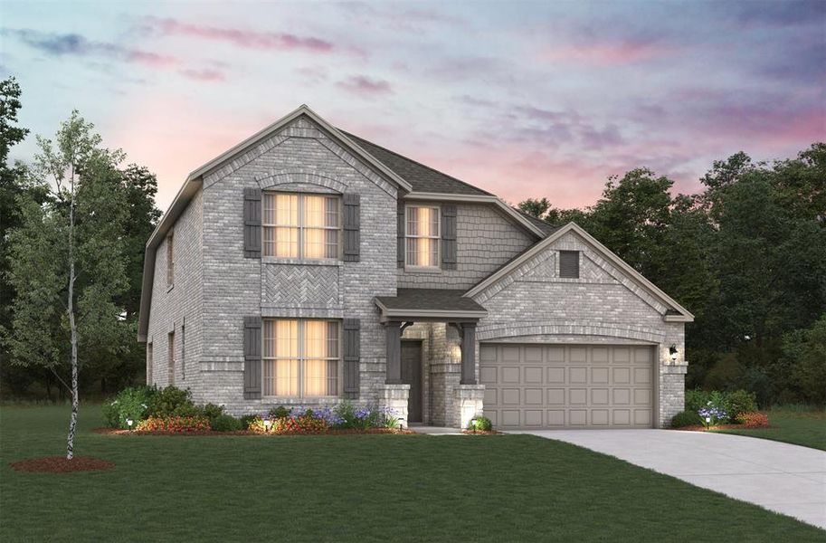 Beazer Homes Woodcreek Avalon Floorplan.