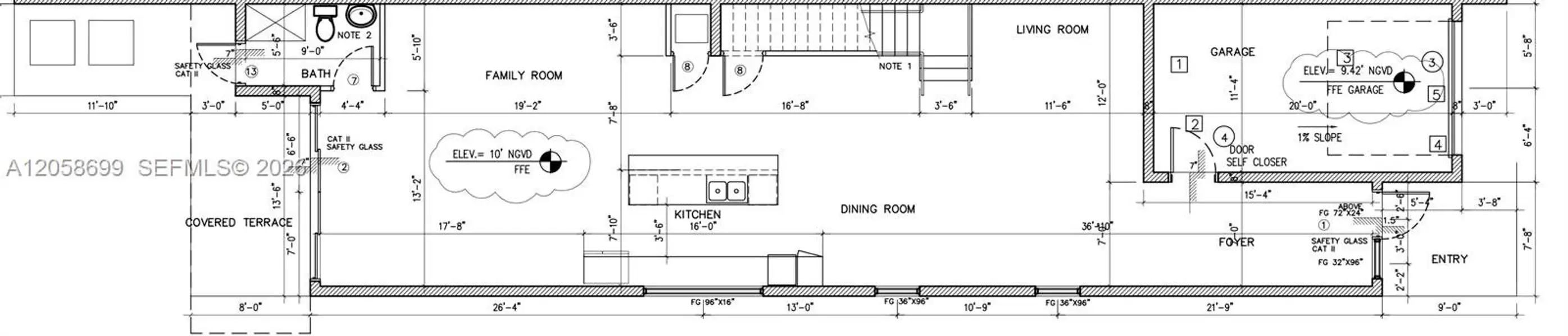 2D floor plan layout of this home in , Miami, FL (Image 5).