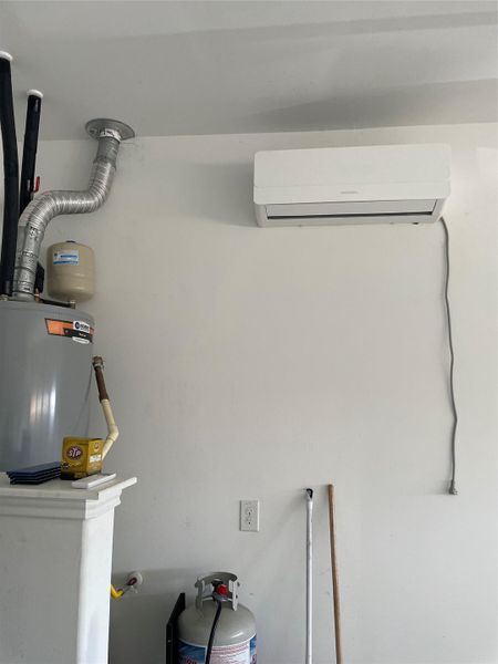 Mini Split in garage Mini Split in garage