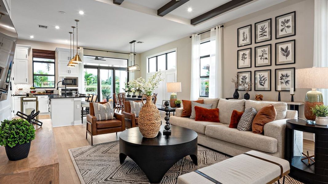 Great Room | Model images from sister community