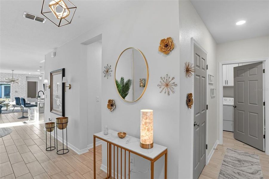 Furnished interior view inside a new home in , Port Charlotte (Image 3). Furnished interior view inside a new home in , Port Charlotte (Image 3).