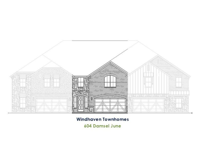 TH Building 11 Unit 2 W Elevation TH Building 11 Unit 2 W Elevation