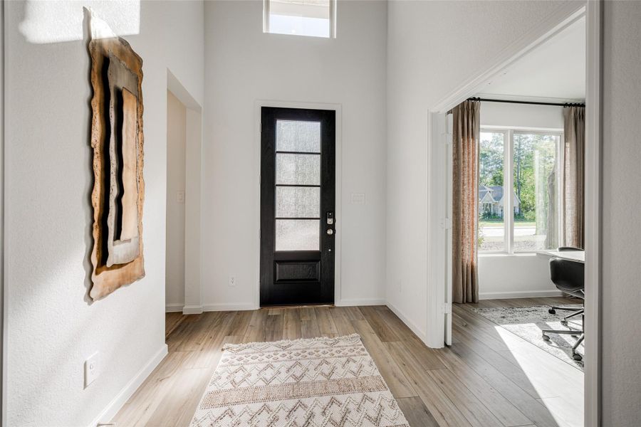 Furnished interior view inside a new home in Anniston, Katy (Image 38).
