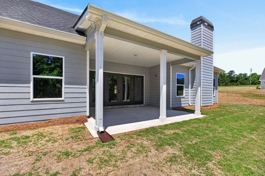 Exterior details and patio area of a home in Hwy 16 South - Carrollton, Carrollton (Image 30).