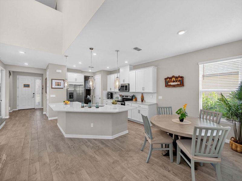 Furnished interior view inside a new home in , Port St. Lucie (Image 26).