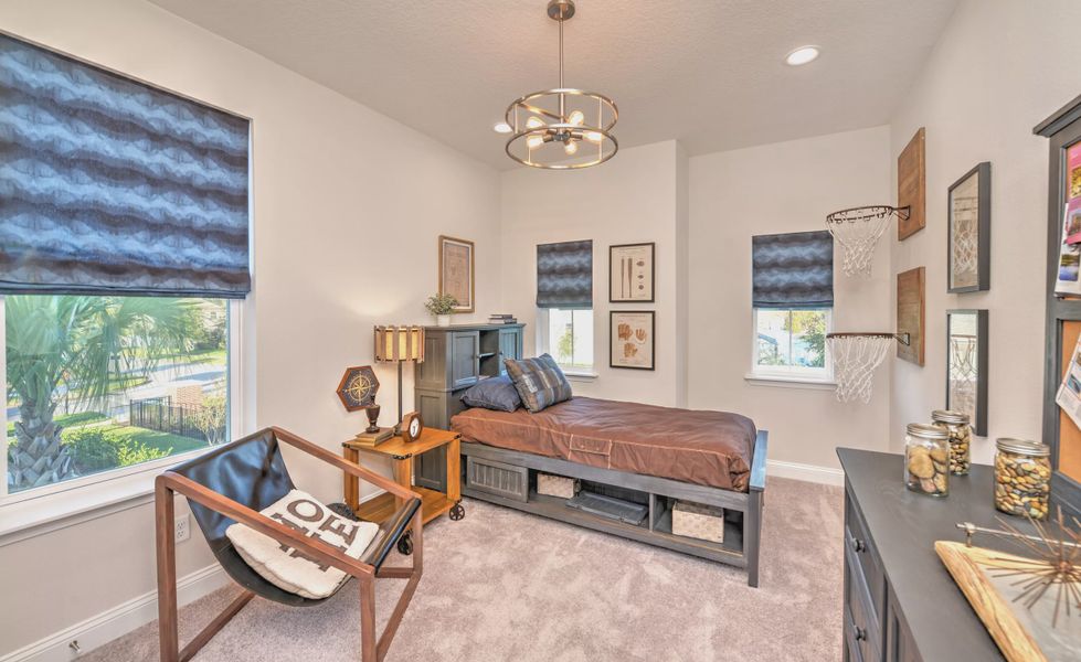 Furnished interior view inside a new home in Nocatee, Ponte Vedra (Image 11). Furnished interior view inside a new home in Nocatee, Ponte Vedra (Image 11).