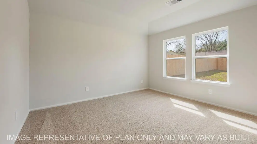 Spacious, unfurnished interior of a new home in Wilkins Valley, Brenham (Image 11).