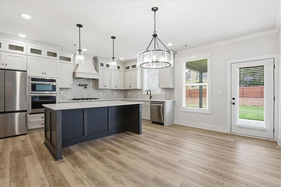 Furnished interior view inside a new home in , Lawrenceville (Image 39).