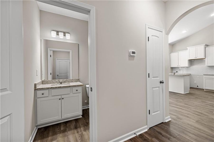 Furnished interior view inside a new home in , Villa Rica (Image 12). Furnished interior view inside a new home in , Villa Rica (Image 12).