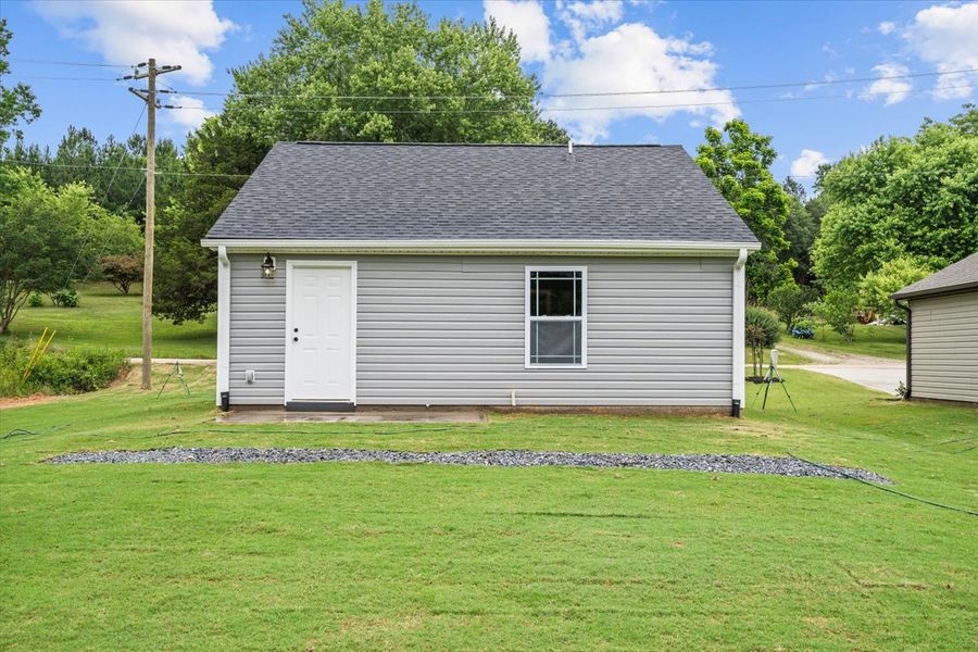 Representative exterior photo of a completed home built from the Duncan by Enchanted Homes in Gentry Place, Spartanburg, SC (Image 13).