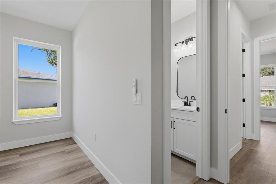 Spacious, unfurnished interior of a new home in , Palm Coast (Image 26). Spacious, unfurnished interior of a new home in , Palm Coast (Image 26).