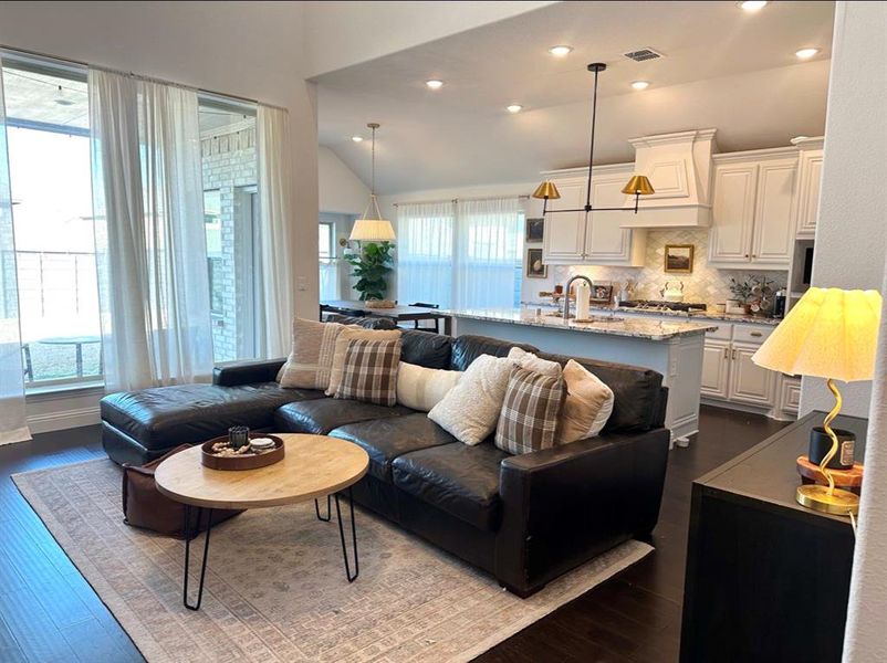 Furnished interior view inside a new home in , Little Elm (Image 13).