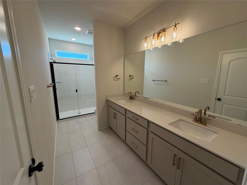 Furnished interior view inside a new home in Lariat, Liberty Hill (Image 11). Furnished interior view inside a new home in Lariat, Liberty Hill (Image 11).