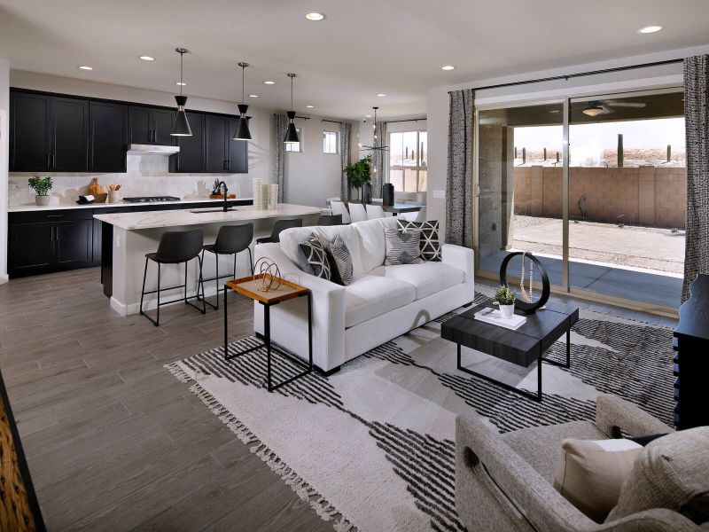 The 2190 floorplan modeled at Houghton Reserve in Tucson, AZ. The 2190 floorplan modeled at Houghton Reserve in Tucson, AZ.