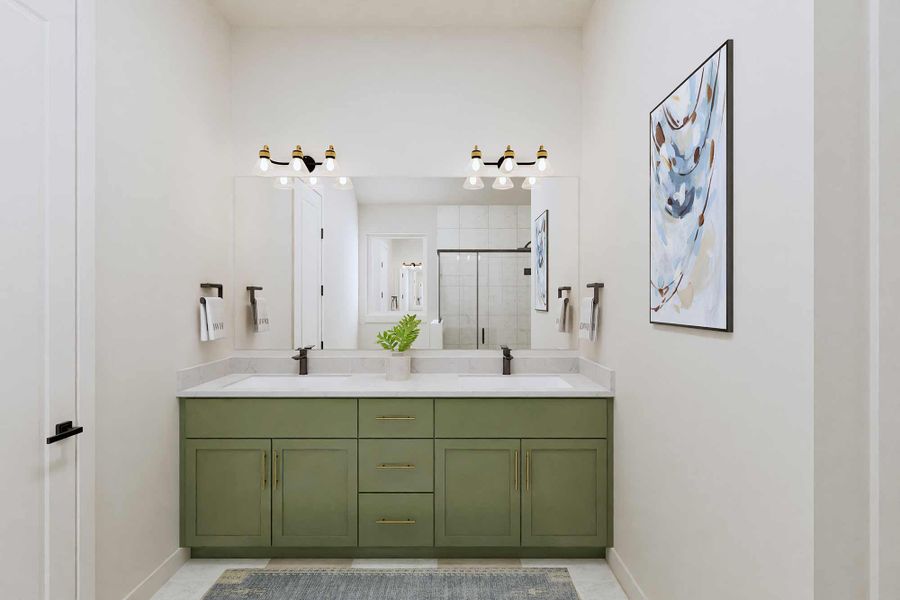 The Brunsville - Owner's Bath