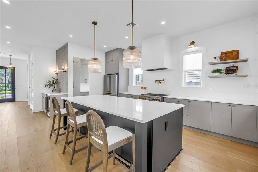 Furnished interior view inside a new home in , St. Petersburg (Image 12).