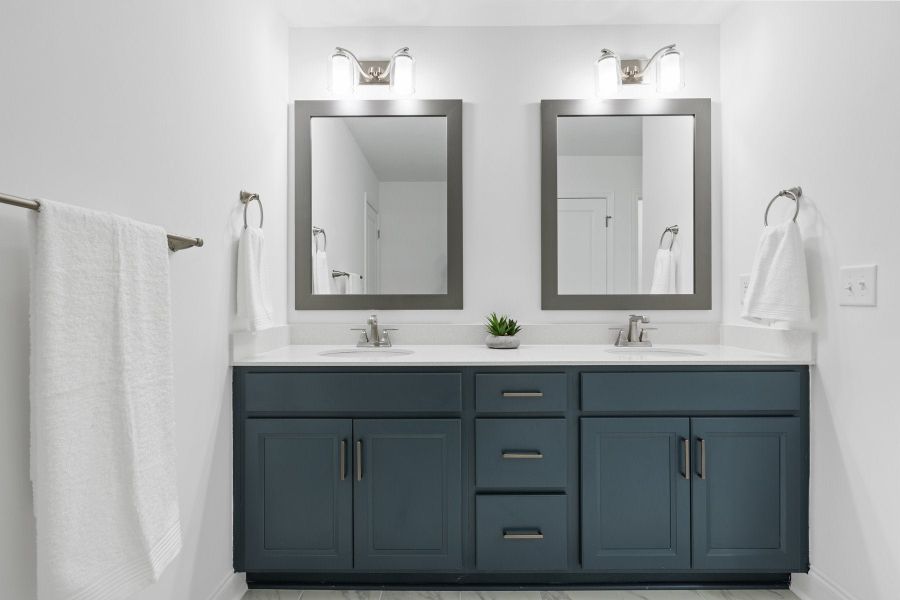 Representative furnished interior of a home built from the Tilley by McKee Homes in Anchors Bend Townes, Wilmington (Image 10).