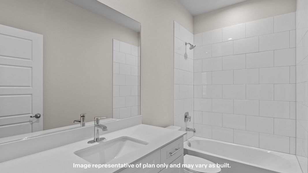 Furnished interior view inside a new home in Northwest Passage, Midland (Image 9).