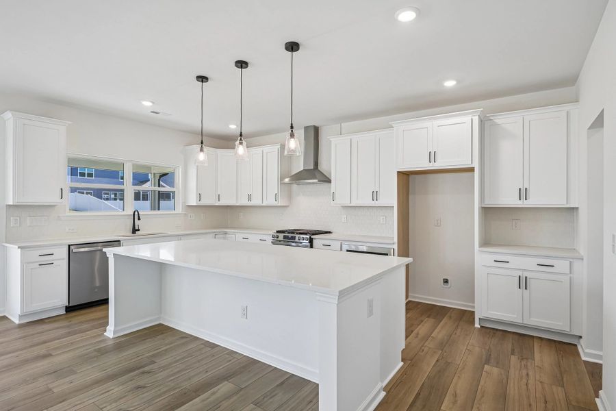 Kitchen featuring the AW Collection® Harmony - Smooth finishes and classic touches shine.