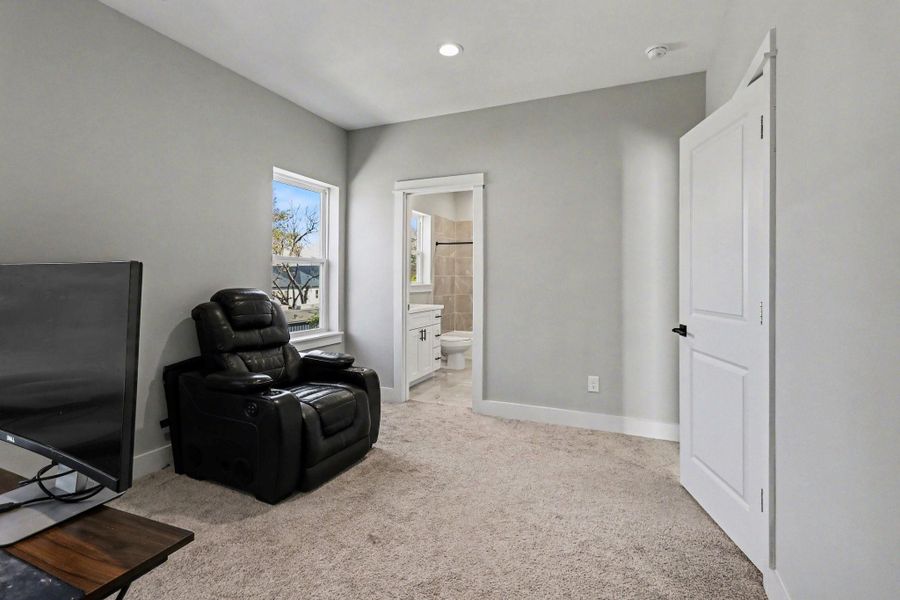 Furnished interior view inside a new home in , Houston (Image 14). Furnished interior view inside a new home in , Houston (Image 14).