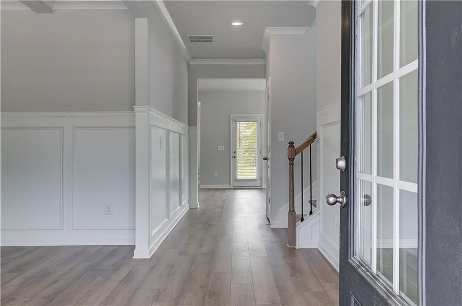 Spacious, unfurnished interior of a new home in Cambria at Traditions, Hampton (Image 32). Spacious, unfurnished interior of a new home in Cambria at Traditions, Hampton (Image 32).