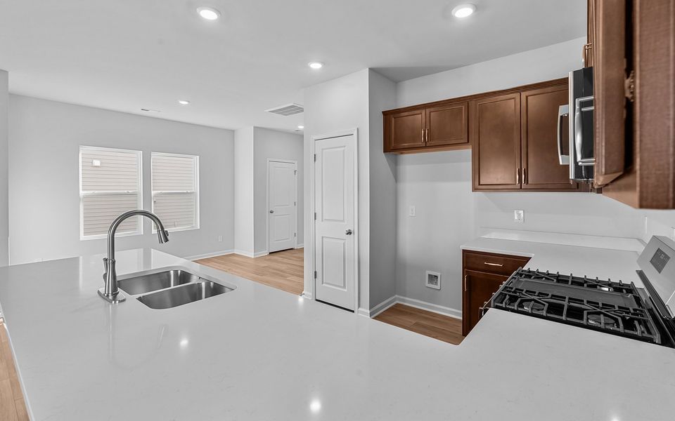 Furnished interior view inside a new home in Hanes Lake, Winston-Salem (Image 10).