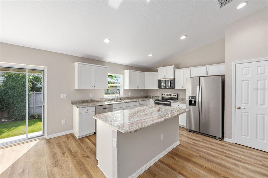 Furnished interior view inside a new home in , Dunnellon (Image 5).
