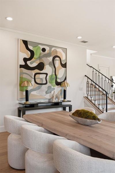 Furnished interior view inside a new home in , Flower Mound (Image 34). Furnished interior view inside a new home in , Flower Mound (Image 34).