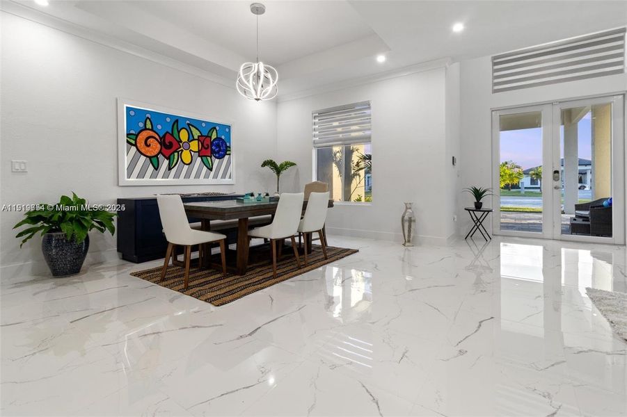 Furnished interior view inside a new home in , Homestead (Image 28).