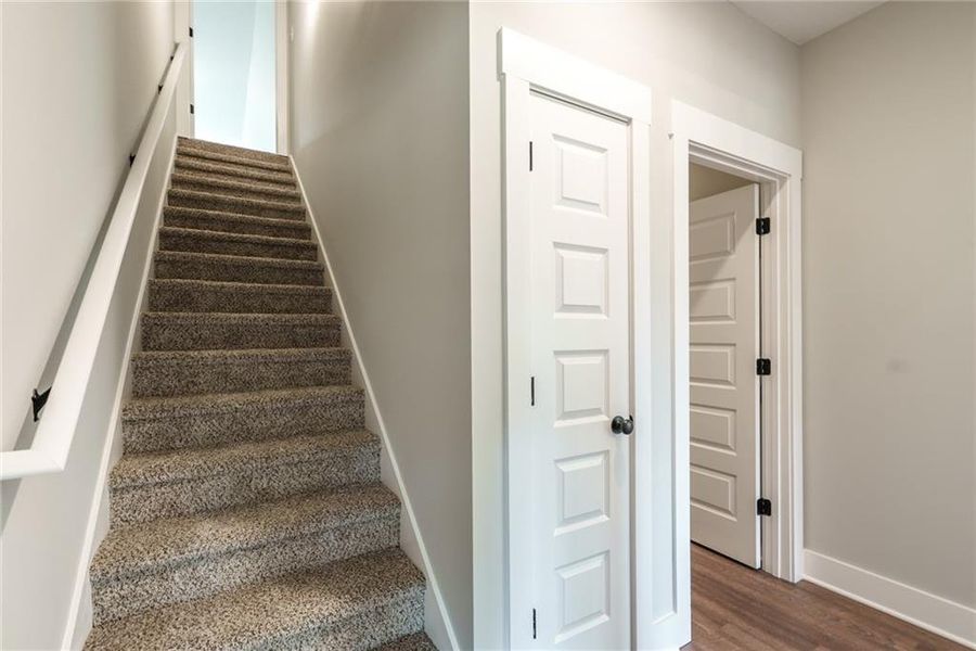 Spacious, unfurnished interior of a new home in , Social Circle (Image 35). Spacious, unfurnished interior of a new home in , Social Circle (Image 35).