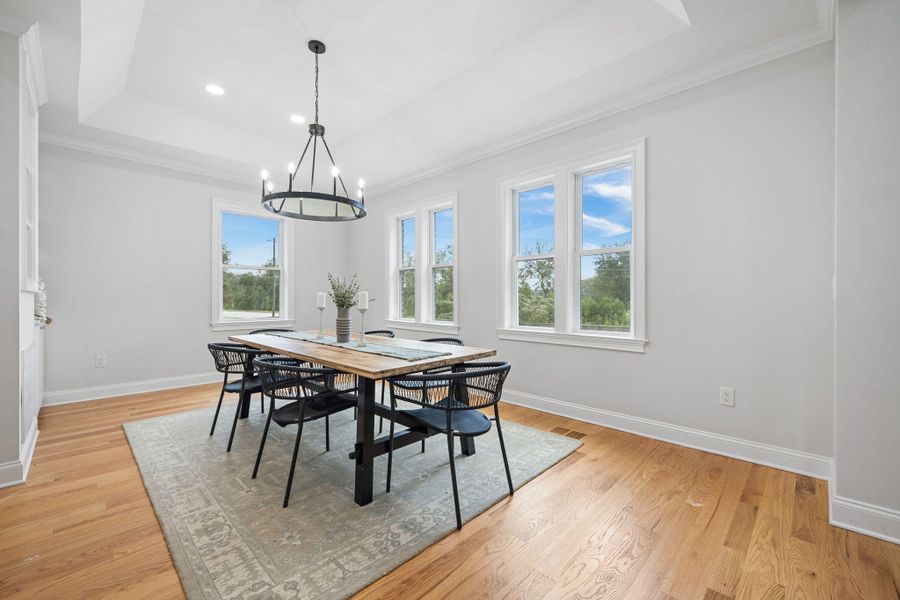 Furnished interior view inside a new home in , Summerville (Image 17). Furnished interior view inside a new home in , Summerville (Image 17).